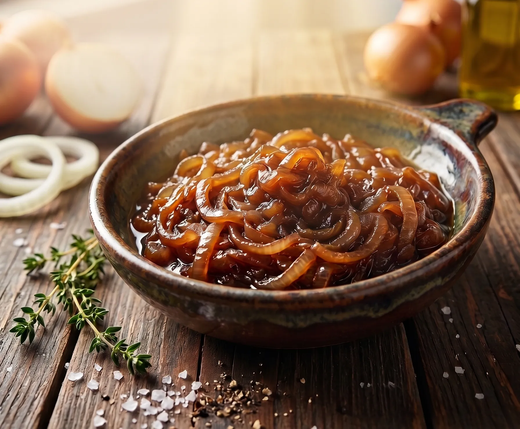 Cebola Caramelizada ao Molho Shoyu